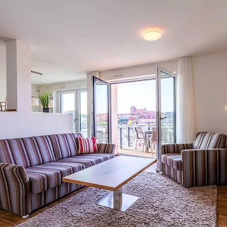 Sieglinde - In Der Hafenresidenz Mit Balkon & Wellness Waren (Mueritz)