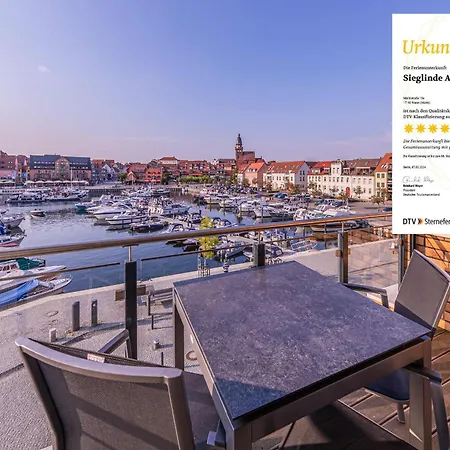 Apartment Sieglinde - In Der Hafenresidenz Mit Balkon & Wellness Waren (Mueritz)